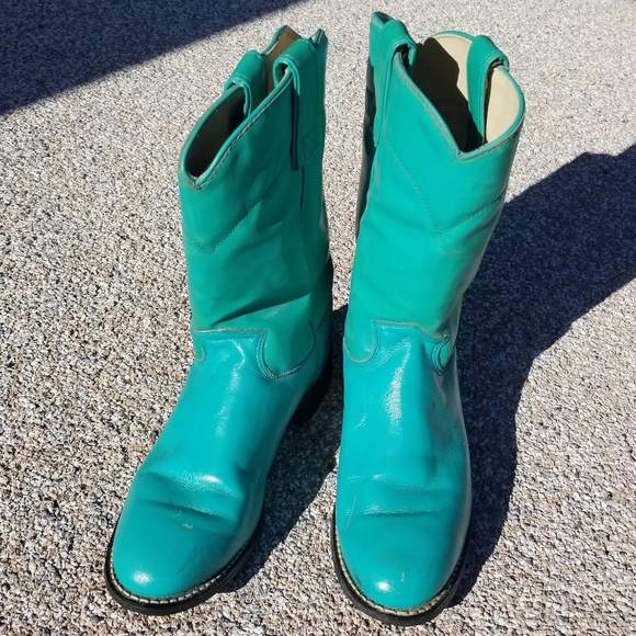 Shoes - Turquoise Roy Cooper Boots